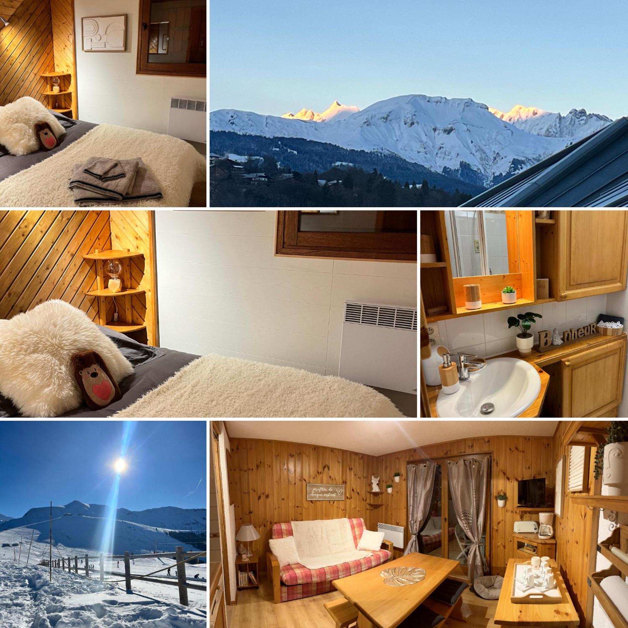 Ski Ou Thermes? Un Appt Cabine Avec Vue Magnifique Сен-Жерве-ле-Бен Екстер'єр фото
