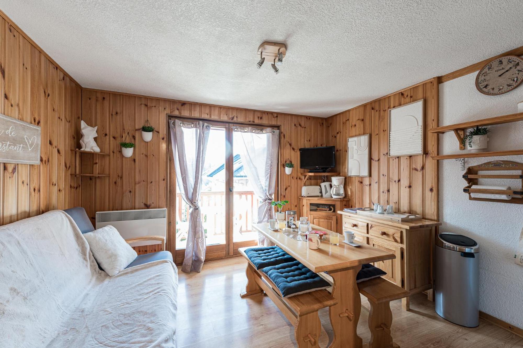 Ski Ou Thermes? Un Appt Cabine Avec Vue Magnifique Сен-Жерве-ле-Бен Екстер'єр фото