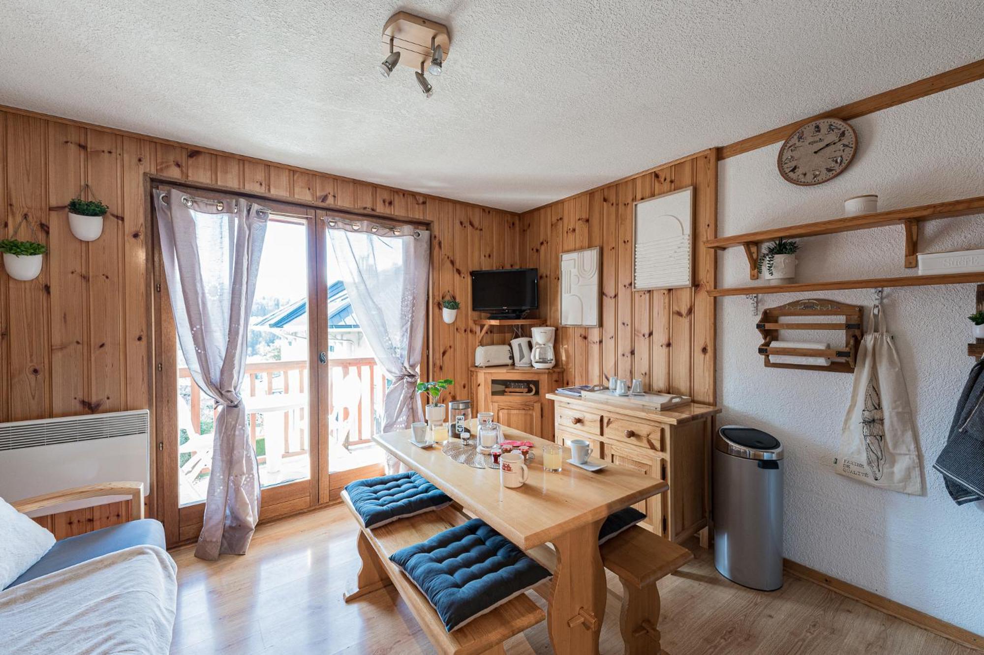 Ski Ou Thermes? Un Appt Cabine Avec Vue Magnifique Сен-Жерве-ле-Бен Екстер'єр фото