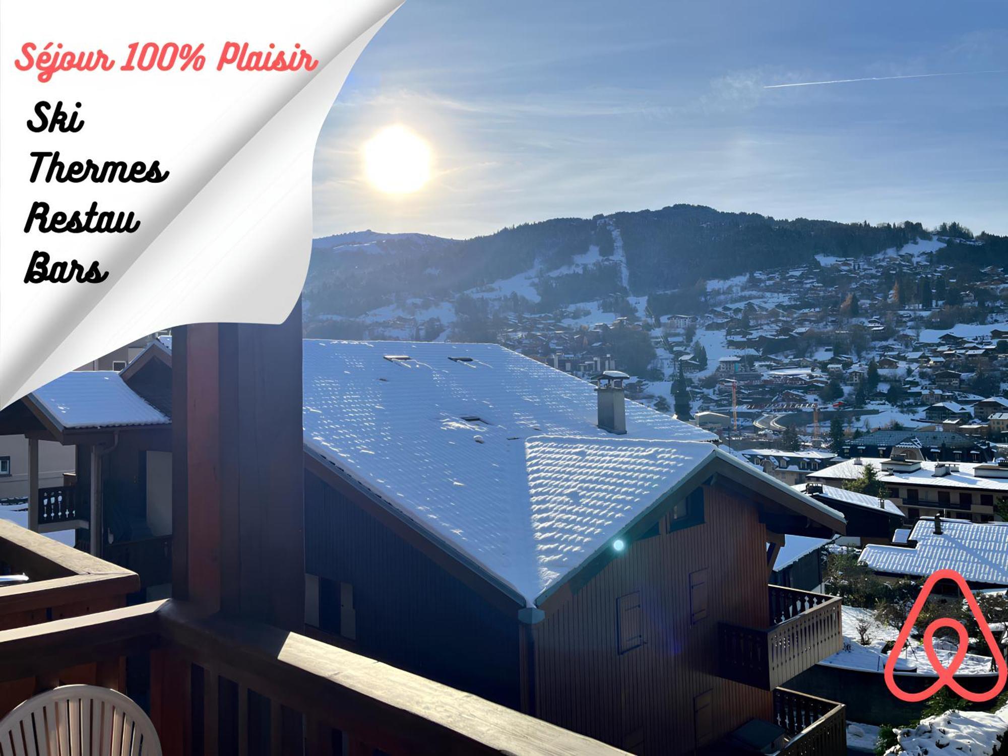 Ski Ou Thermes? Un Appt Cabine Avec Vue Magnifique Сен-Жерве-ле-Бен Екстер'єр фото